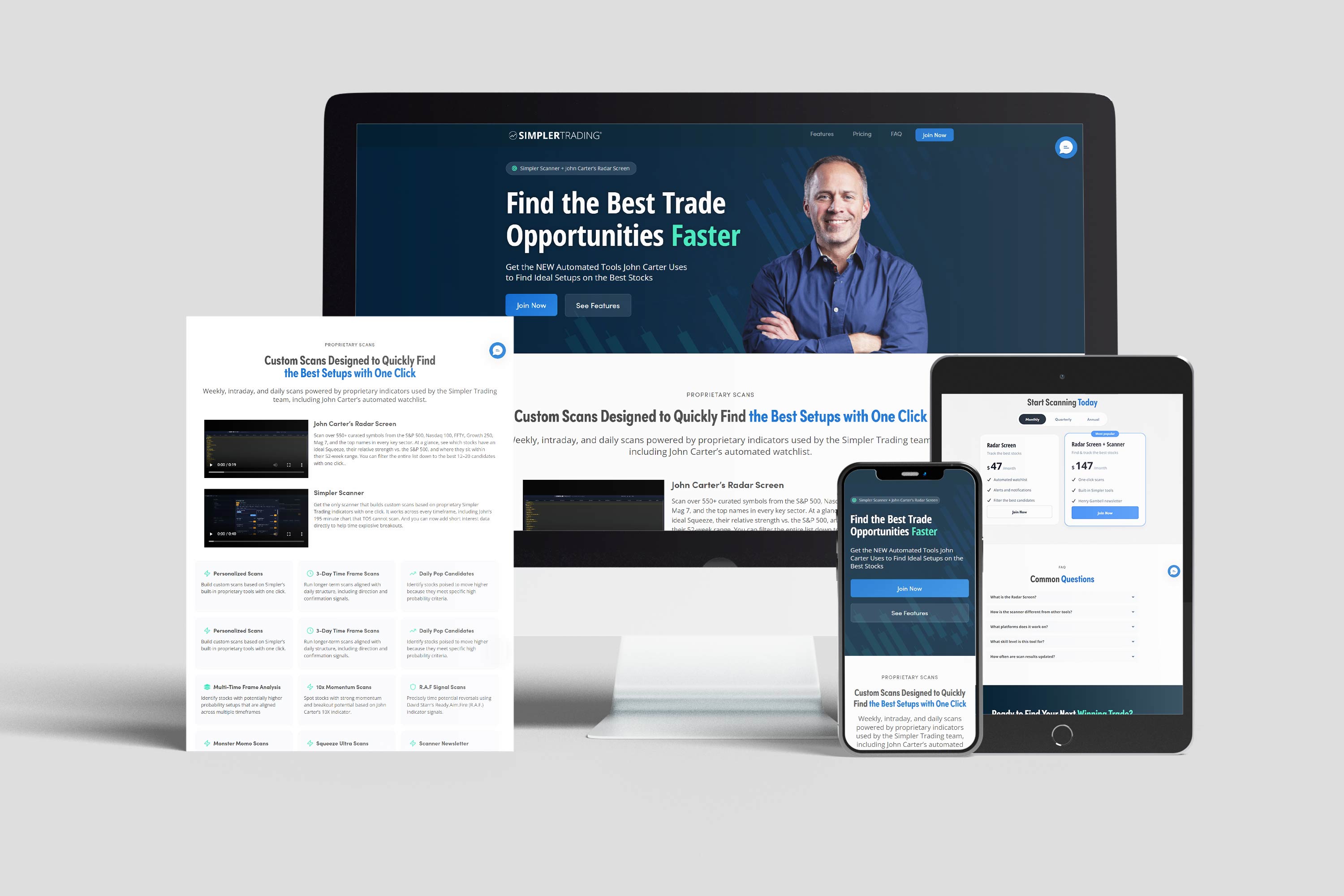 High-Conversion Sales Landing Page
